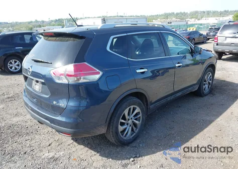 2015 Nissan Rogue Sl из США, поврежденный, VIN 5N1AT2MVXFC797938
